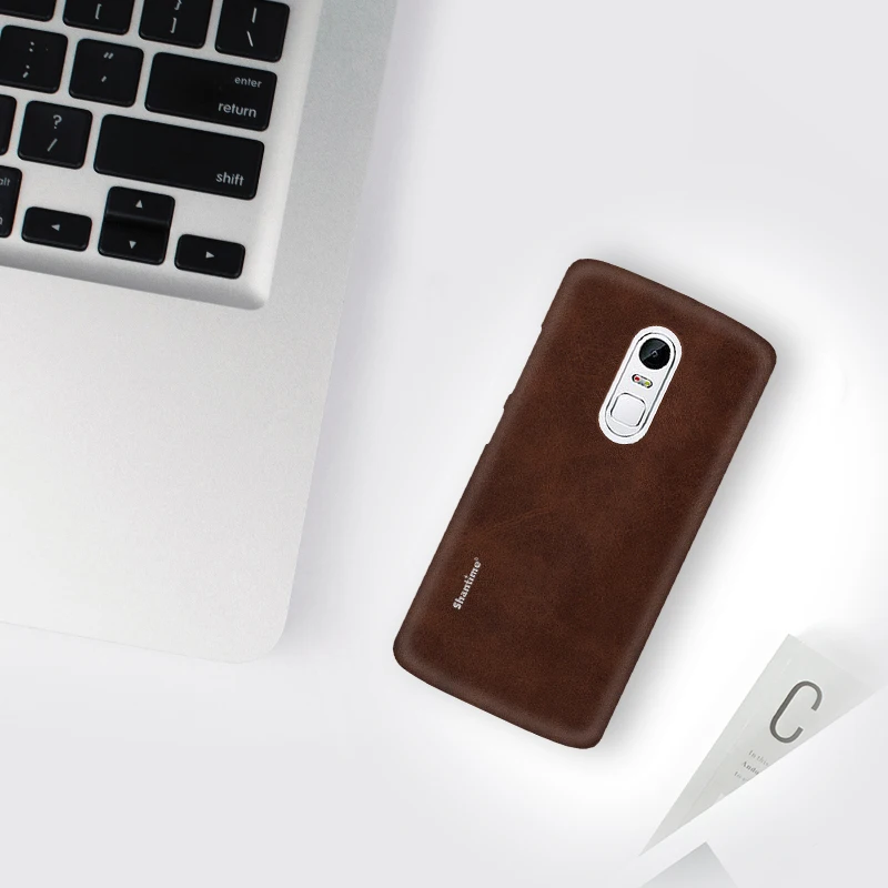 Чехол Роскошный винтажный из искусственной кожи чехол для lenovo Vibe X3 чехол для телефона для lenovo Vibe X3 чехол в деловом стиле - Цвет: Brown
