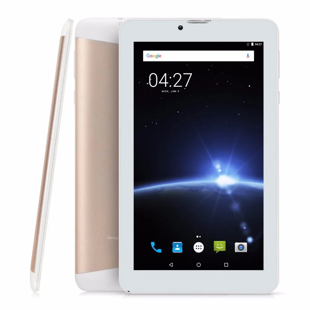 IRULU X67 Tablet 3g Phablet Телефонный звонок сим карты 1024x600 ips 7 дюймов 4 ядра 16 ГБ двойной