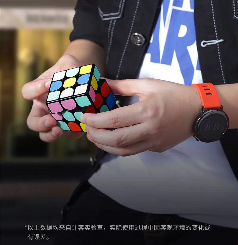 Кубик Xiaomi Giiker Super Rubik учится с забавным соединением Bluetooth распознавание идентификация интеллектуальная развивающая игрушка