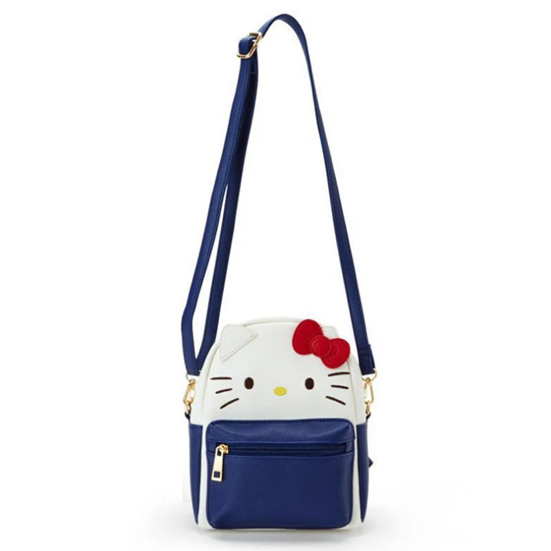 E Милая мультяшная сумка hello kitty, модная женская сумка на одно плечо, водонепроницаемый клатч из искусственной кожи для девочек, Детский плюшевый рюкзак - Цвет: E