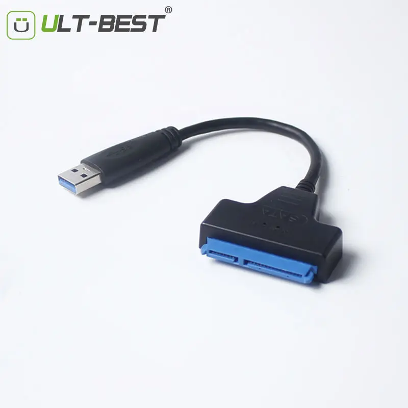Лучший адаптер кабель SATA III USB 3 0 внешний жесткий диск к последовательной ATA 22pin