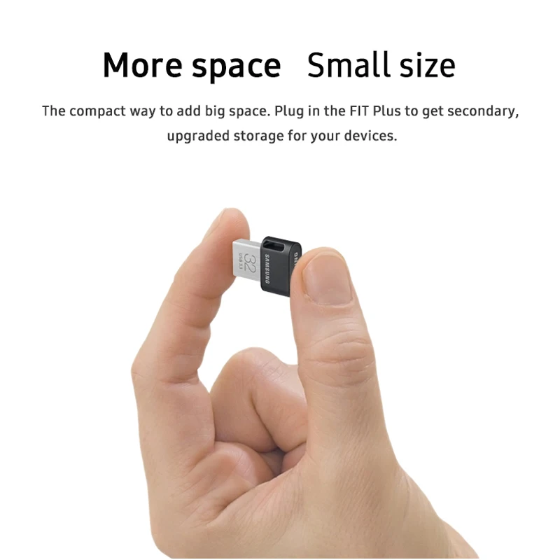 Флешка Samsung FIT USB 3 1 на 64 ГБ 32 до 200 МБ/с./с usb флешка 128 256 300 флеш диск usb|USB