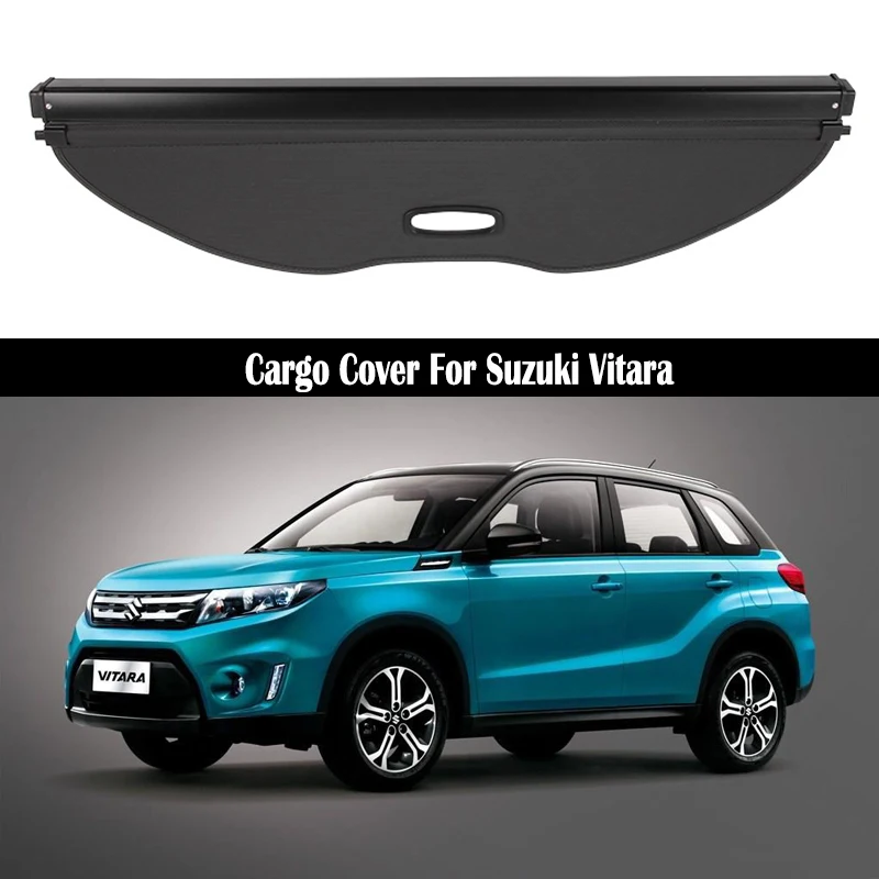 Задняя крышка для груза Suzuki Vitara 2016 2017 2018 защитный экран багажника козырек