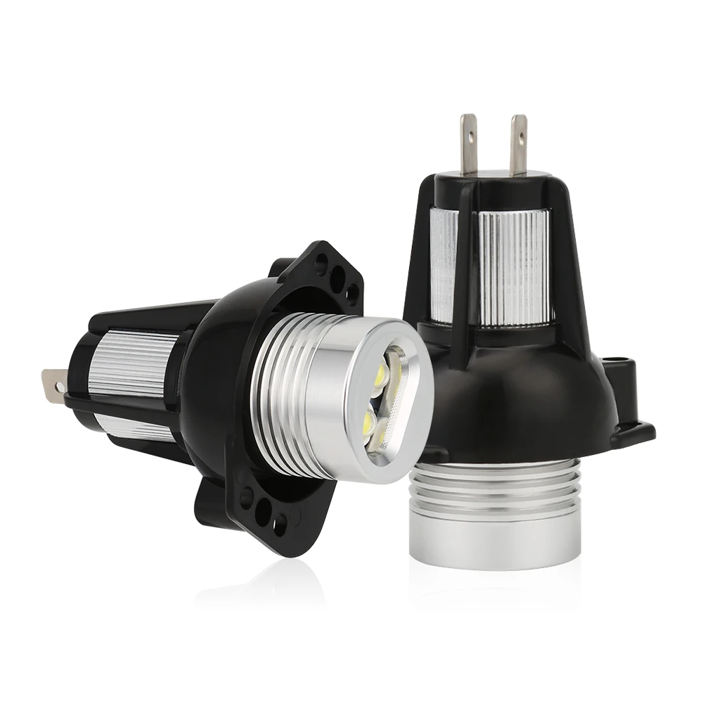 2 шт. ошибок светодиодный Ангельские глазки маркер светильник s лампы для BMW 3er E90 E91