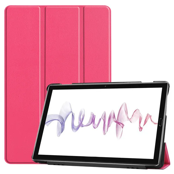 PINK Чехол для планшета huawei MediaPad M6 8,4 дюймов, легкий ультра тонкий чехол для смарт-телефона huawei MediaPad M6 8,4, чехол для планшета - Цвет: PINK