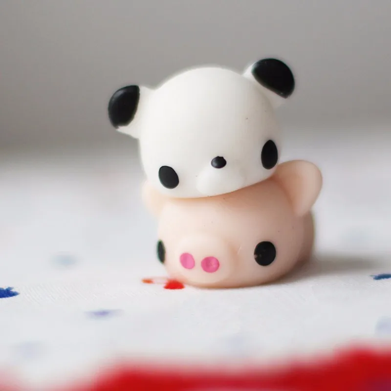 Новая розовая Копилка сжимаемая свинья Милая целебная игрушка Kawaii коллекция
