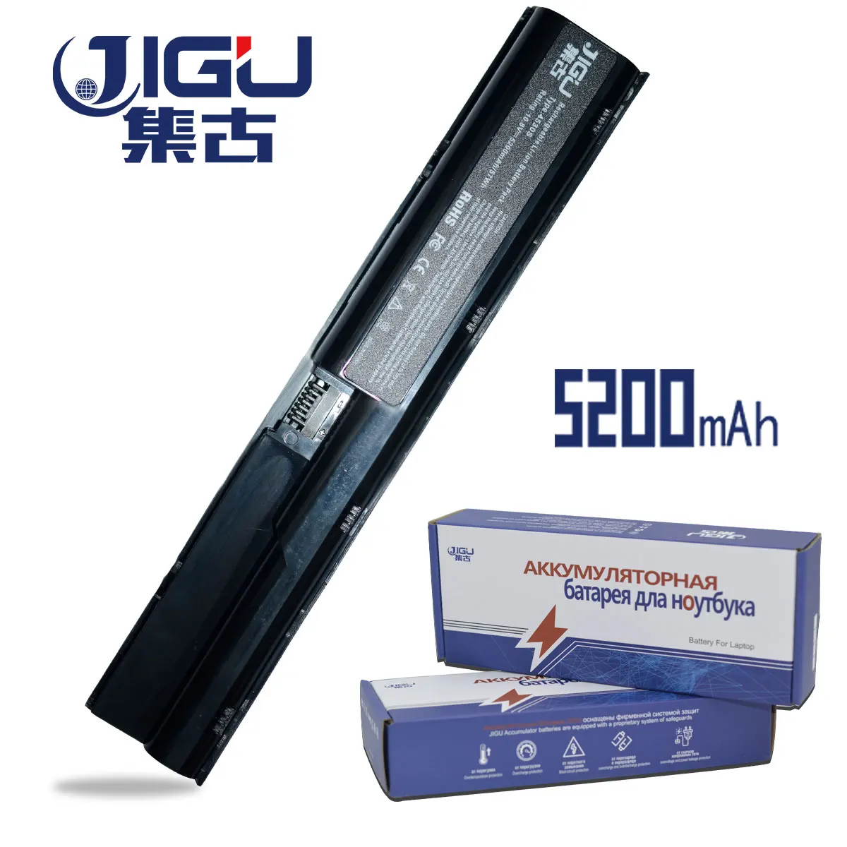 Аккумулятор JIGU для ноутбука PR06 PR09 HP ProBook 4330s 4331s 4430s 4431s 4435s 4436s 4530s 4535s 3ICR19/66 2 633733 1A1 HSTNN