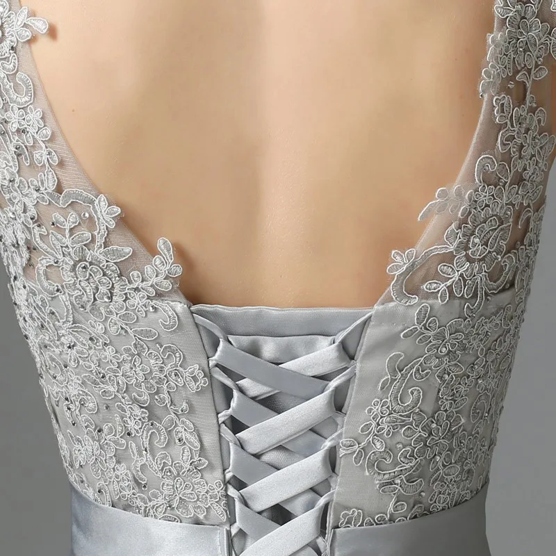 Женское вечернее платье FADISTEE длинное А силуэта на шнурках с цветочной