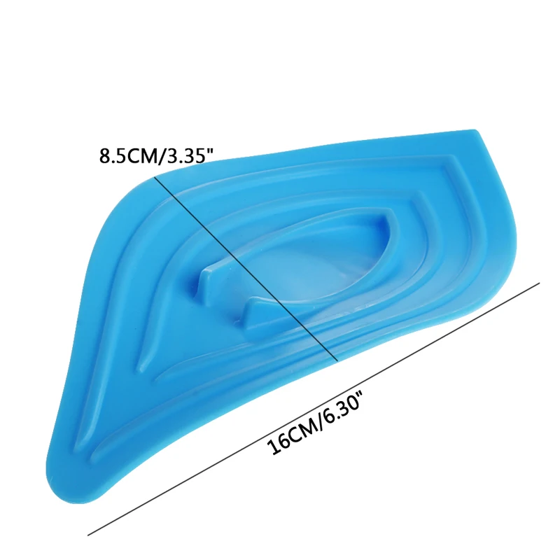 Кольцо листья Мыло коробка анти скольжения слив чистой мыльница кухонный