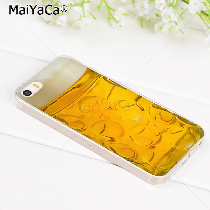 MaiYaCa летний прозрачный мягкий ТПУ чехол для телефона iPhone 8 7 6 6S Plus X 10 5 5S SE 11pro 4s