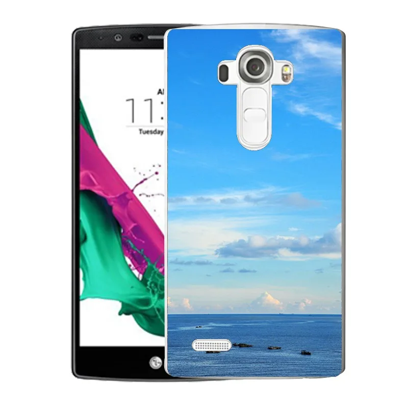 QMSWEI TPU Transparent Phone Case For LG K3 K4 K5 K8 Heart Lion Tiger Micky Sunset Painted Protective Cover G3 G4 G5 V10 |