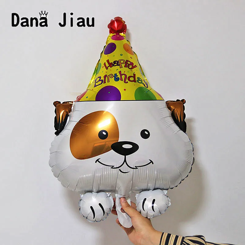 Большие фольгированные шары С Днем Рождения Детские милые праздничные украшения