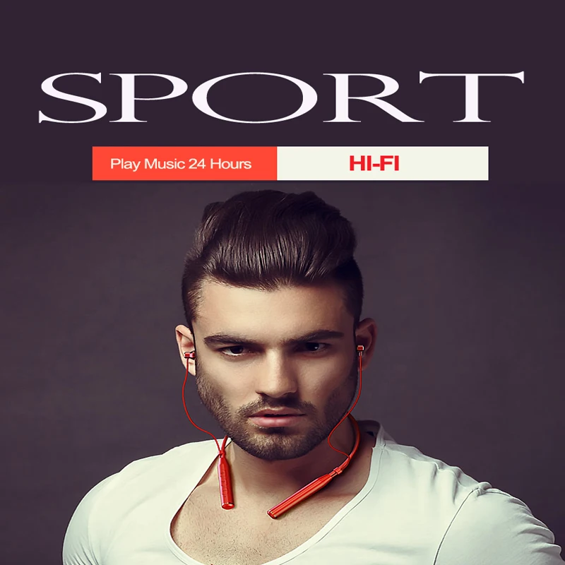 Bluetooth наушники M3 Sport с шейным ободом Hi Fi|Наушники и гарнитуры| |