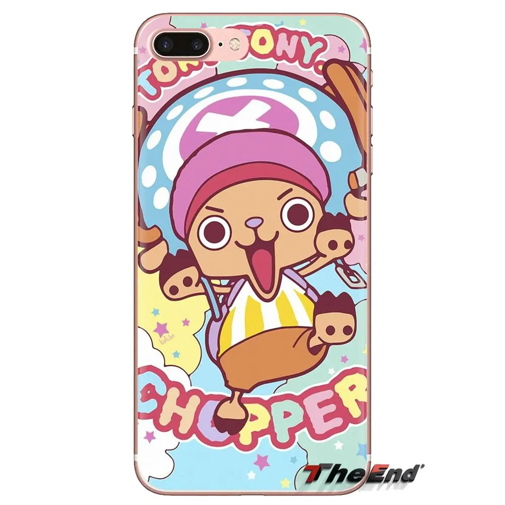 Аниме tony chopper Цельный силиконовый чехол для телефона Samsung Galaxy S3 S4 S5 Mini S6 S7 Edge S8 S9 S10