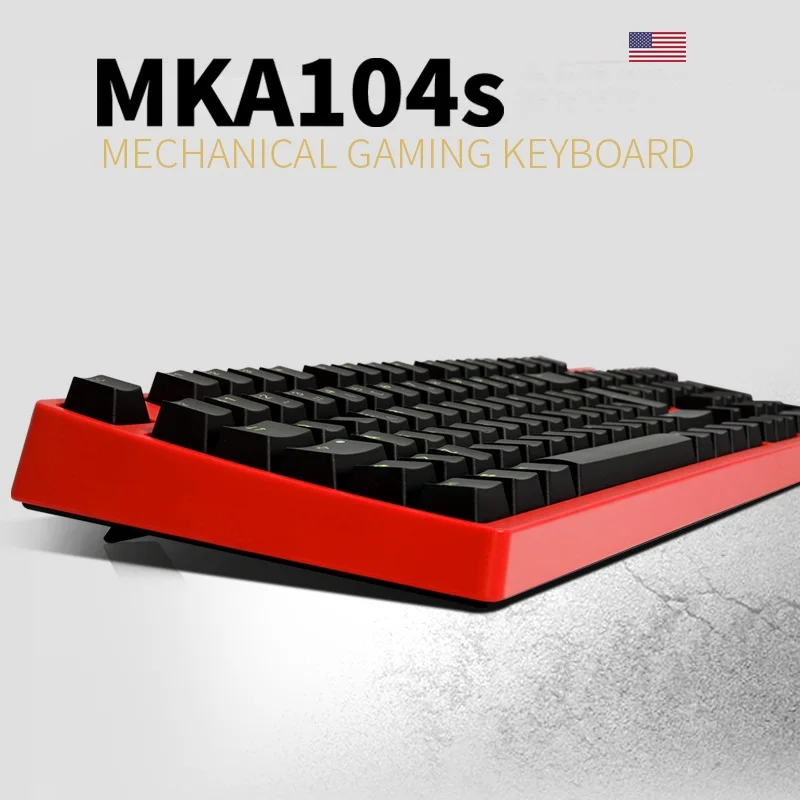 FL ESPORTS MKA104S/MKA104 Pro магический Кристальный USB Проводная Подсветка Механическая