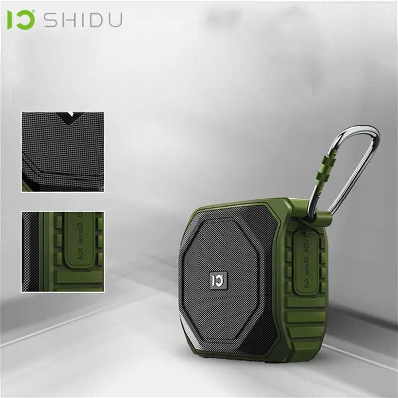 SHIDU P3 уличная Водонепроницаемая IPX5 Беспроводная Портативная колонка Bluetooth 4 2