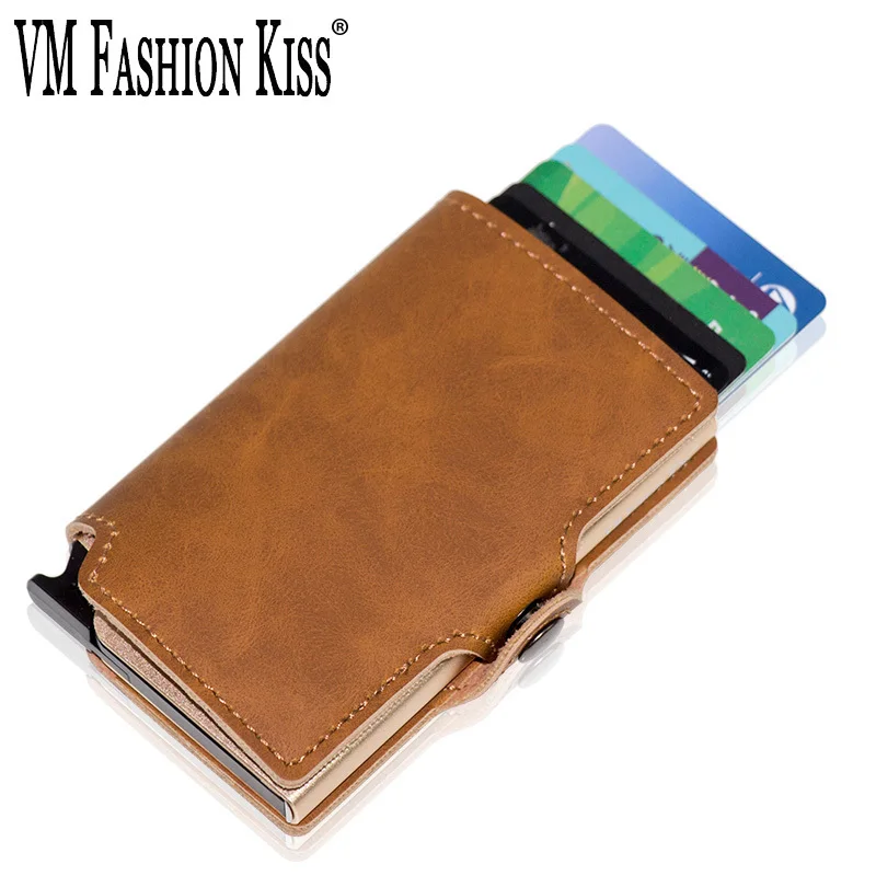 Бумажники и держатели для карт VM FASHION KISS Information Rfid с одной коробкой боковым