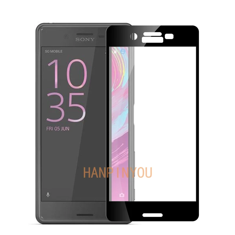 Для Sony Xperia X F5121 / Performance Новинка твердость 9H 2.5D полное покрытие Закаленное стекло