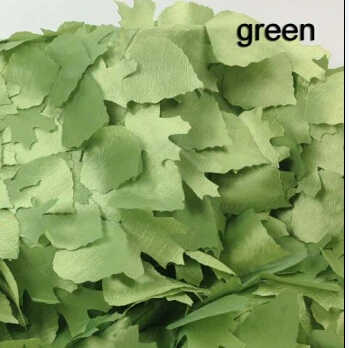 4 Green Декоративные кленовые листья скатерти ткань, ширина 130 см, Свадебные Diy тафта занавес швейный материал Рождественская ткань - Цвет: 4 Green