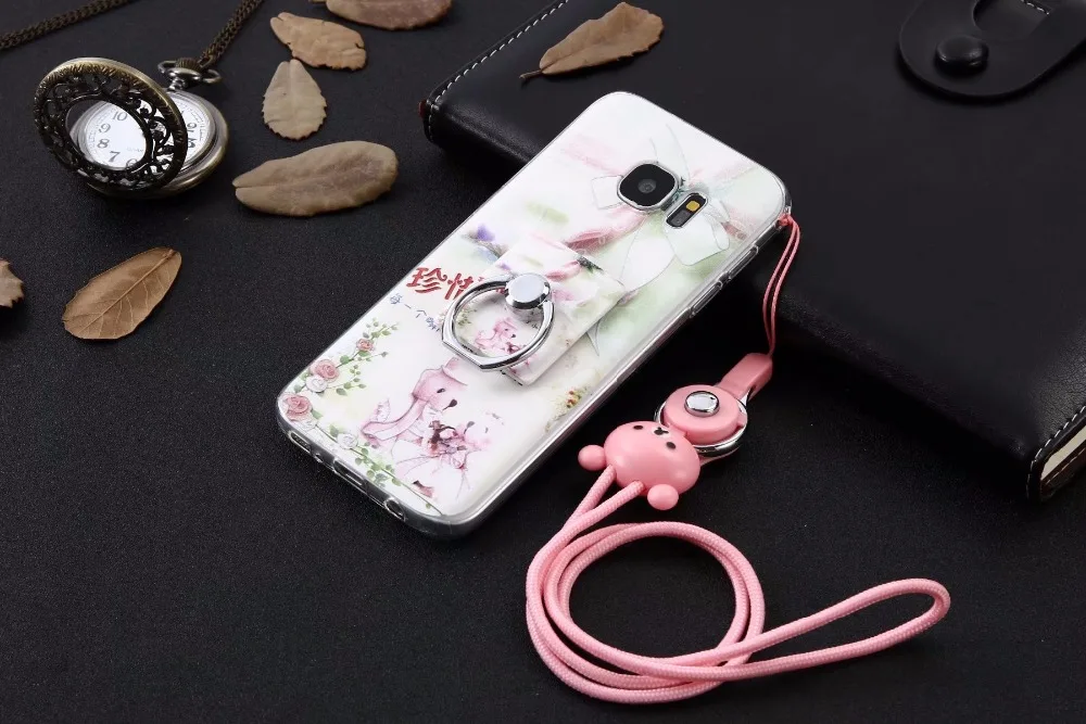 Мягкий гелевый Чехол с УФ принтом для Samsung Galaxy Note 2 3 4 5 S3 S4 S5 S6 S7 Edge S8 Plus|case for samsung