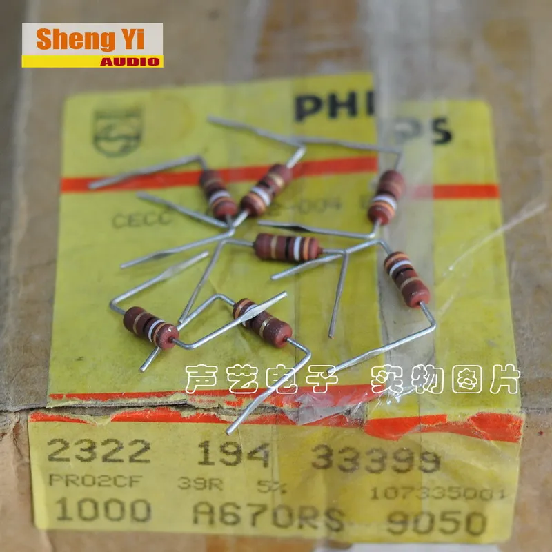 

Original new 100% PR02 39R 2W 5% fever color ring red resistance 39R2W 2W39R (Inductor)
