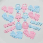 100 шт., декоративные нагрудники для девочек и мальчиков