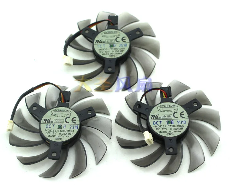 Вентилятор для видеокарты Gigabyte GTX460 470570670 HD5870 разъем 5P T128010SU | Компьютеры и офис