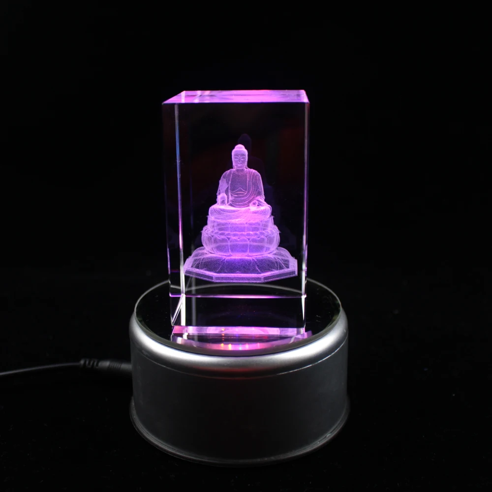 Высококачественная китайская буддистская скульптура Ccrystal статуя Будды храм