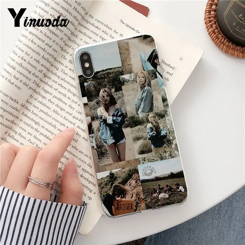 Yinuoda Kim Hyuna kpop DIY Painted Phone Case for iPhone 8 7 6 6S Plus X XS MAX 5 5S SE XR 10 Cases Fundas Capa | Мобильные телефоны