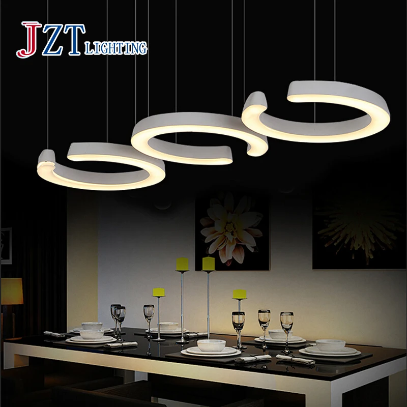 Подвесной светильник Z из акриловых элементов простой стеклянный с тенями s