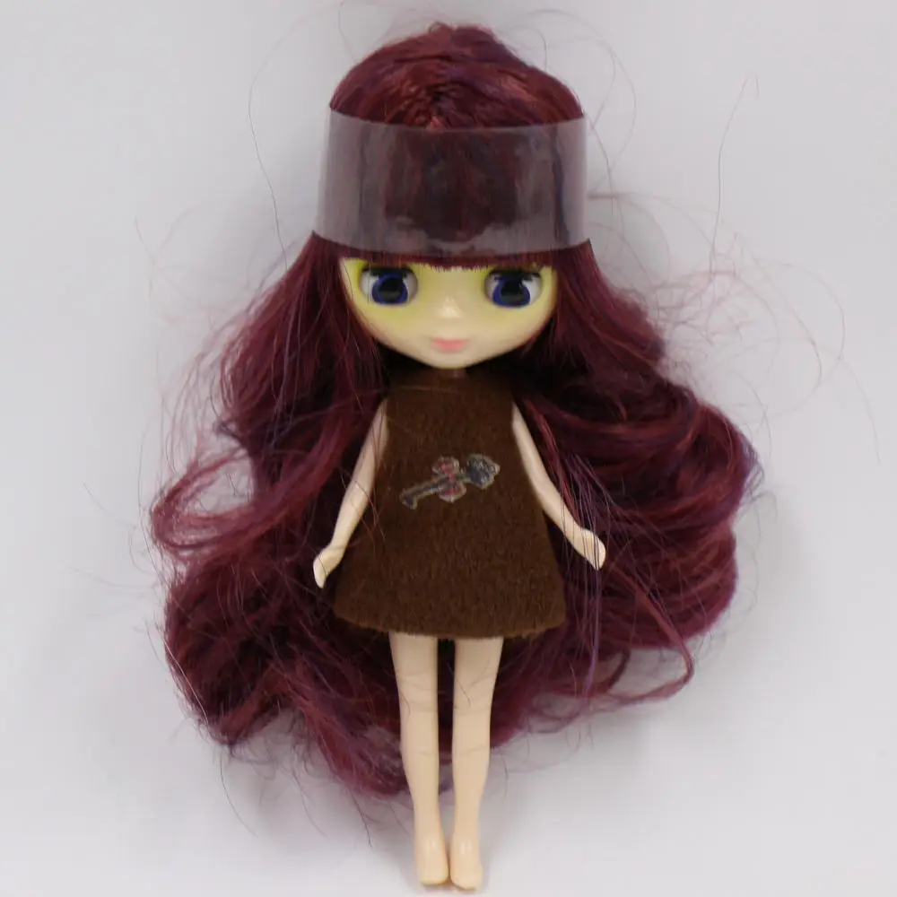 nude doll Ледяной обнаженной мини Blyth кукла 27 видов стиля, одежда случайный BJD - Цвет: nude doll