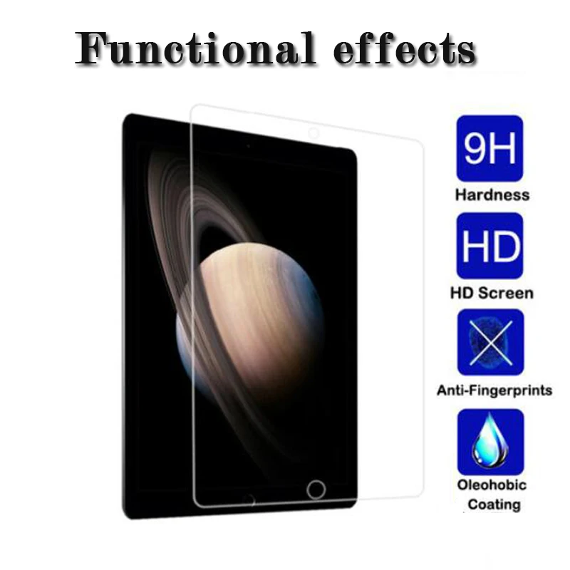 Закаленное стекло для i Pad mini 1/2/3 mini4 5 Pro 9 7 10 11 2018 A1673 Защитная пленка планшета
