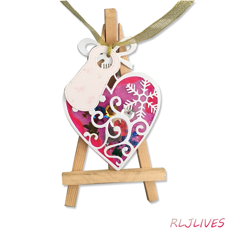 Christmas Ball Heart Metal Cutting Dies Stencils for DIY Scrapbooking Stamp/photo album Decorative Embossing Paper Cards | Дом и сад