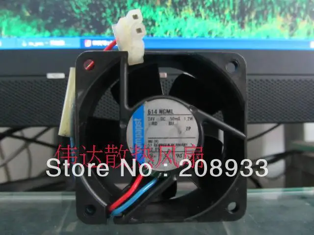 Для Ebm papst 6025 24V 1 20 W 614 NGML|24v dc cooling fan|24v 100a24v amplifier |