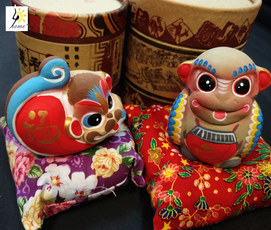 Пекинская Глиняная фигурка китайские традиционные Знаки зодиака зарубежный