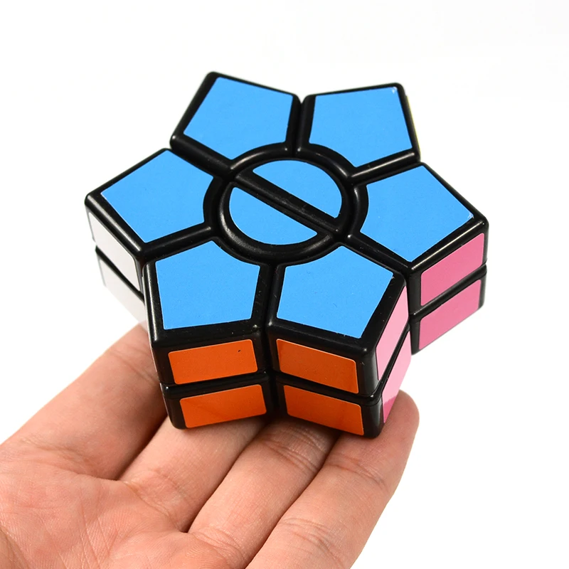 2018 2 слоев гексагональной Magic Cube Скорость Cubo анти стресс Головоломка Куб игрушки