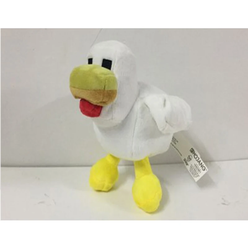 18-26 см 2019 Новейшие мини-игрушки куклы зомби Снежный голем Steve Wolf Duck Ocelot игры Мягкие