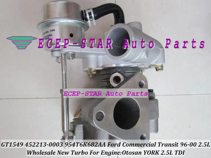 Бесплатная доставка GT1549 452213 0003 0001 Y4T6K682AA Turbo для Ford коммерческий транзит Ван Йорк