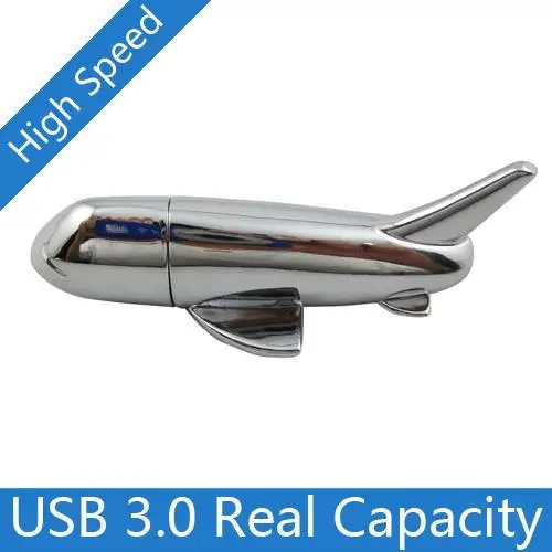 Подарочный модный самолёт флеш-накопитель 3 0 Usb 512 ГБ карта памяти 32 64