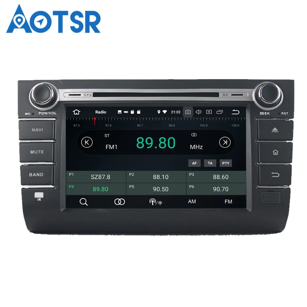 Автомобильный мультимедийный радиоприемник Aotsr Android 8 0 7 1 GPS-навигация без