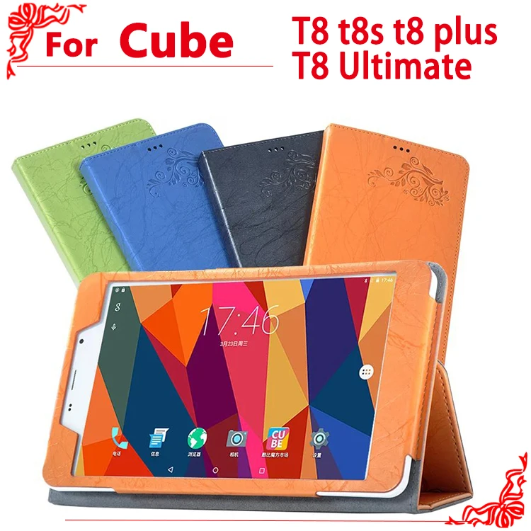 Бесплатная доставка чехол из искусственной кожи для cube T8 t8s t8 plus Ultimate 8 &quottablet pc