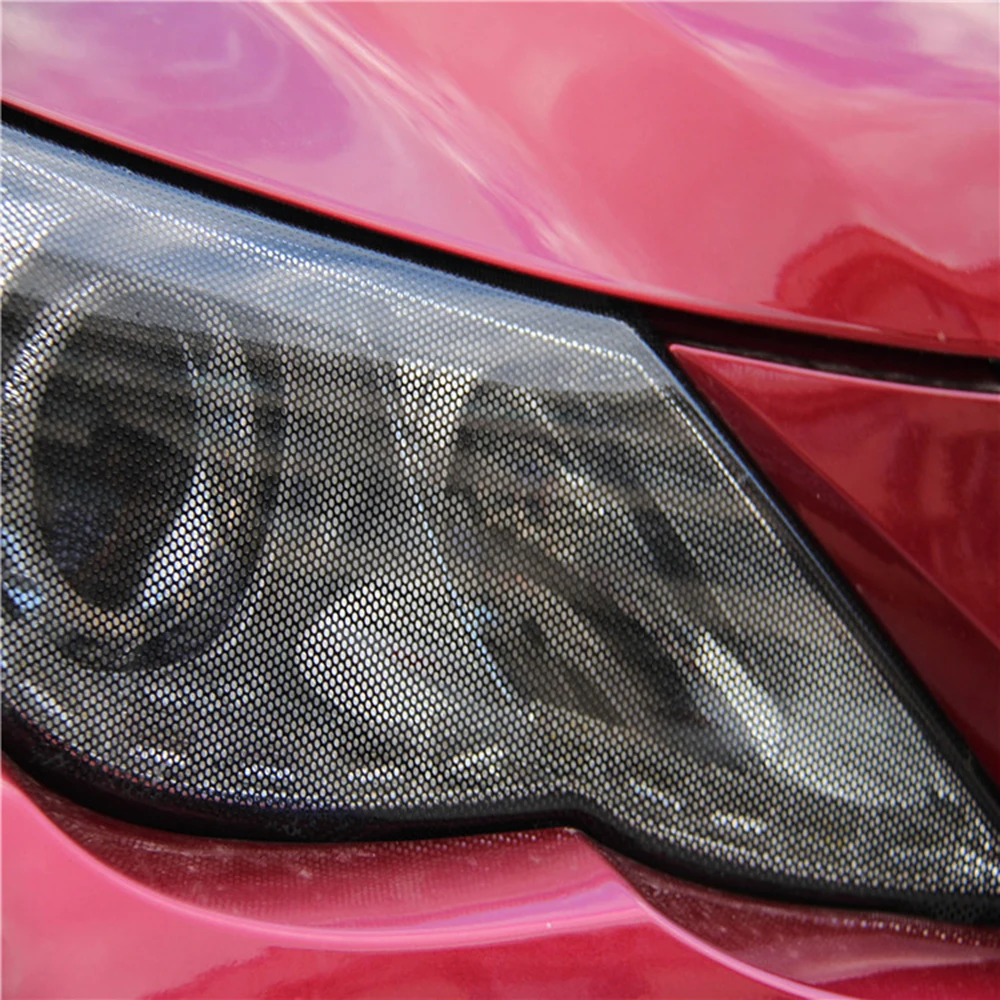 107*30cm Universal Mesh Film Auto Car Headlight Taillight Protect Film Sticker Taillight Fog Lamp Brake Light PVC Black Car Film 107*30cm Universal Mesh Film Auto Car Headlight Taillight Protect Film Sticker Taillight Fog Lamp Brake Light PVC Black Car Film