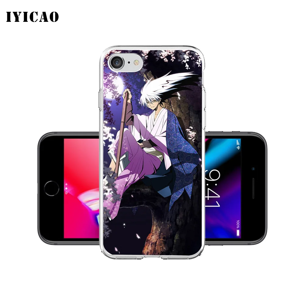 IYICAO Nurarihyon no Mago Мягкий силиконовый чехол для iPhone X XR XS MAX 6 6s 7 8 Plus 5 5S SE TPU