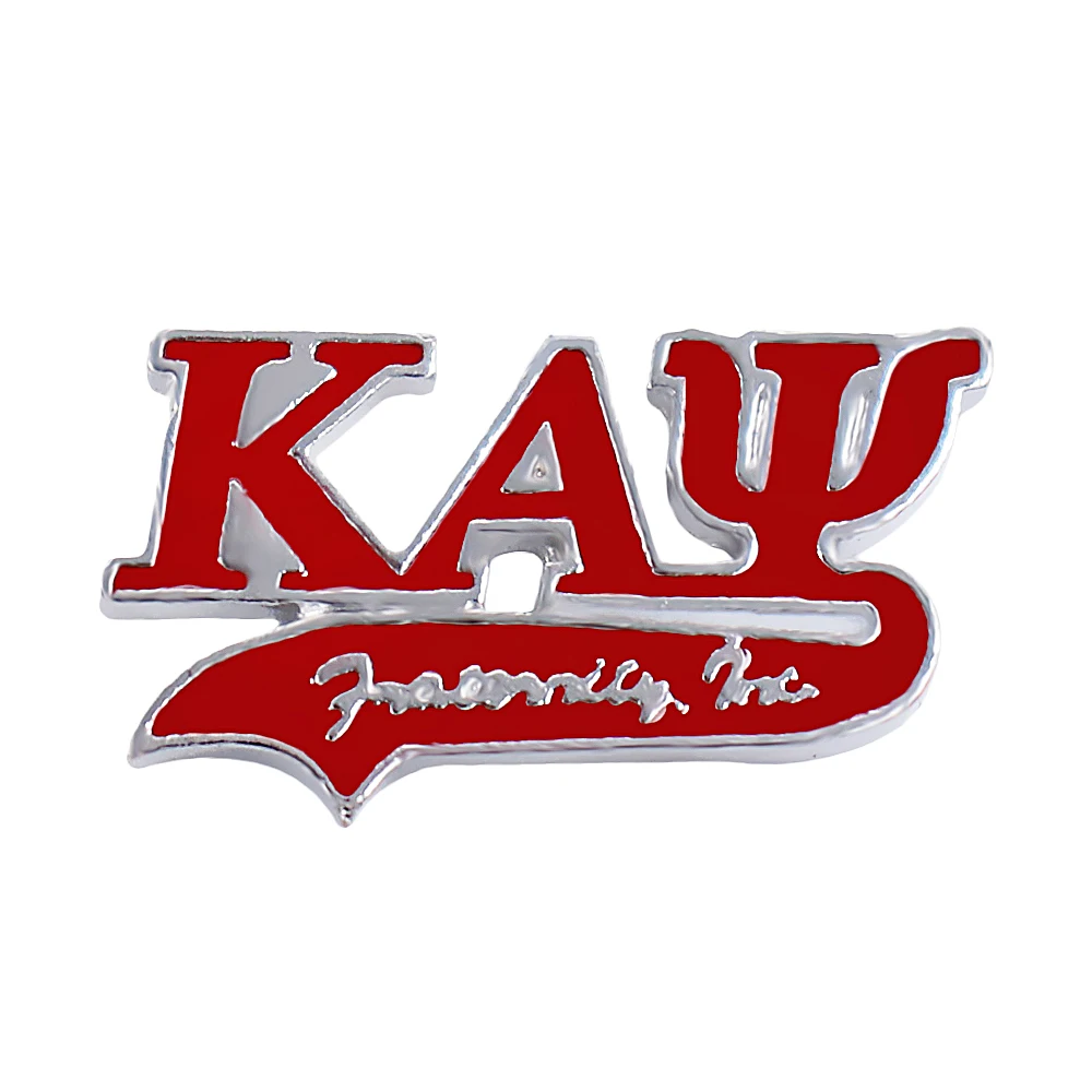 Изысканная эмалированная металлическая брошь в стиле греческого университета с