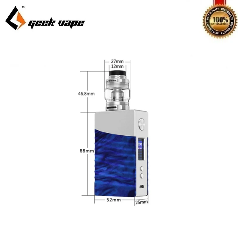 Набор электронных сигарет оригинальный набор Geekvape Nova 200 Вт Комплект 18650 TC коробка