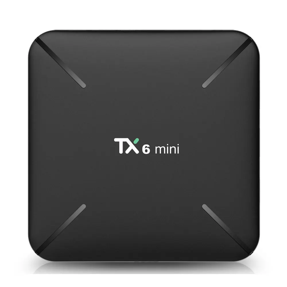 Tanix TX6 Мини Смарт ТВ приставка android 9,0 Allwinner H6 2G DDR3+ 16G 2,4 GHz WiFi Поддержка 4K H.265 ТВ приставка Netflix