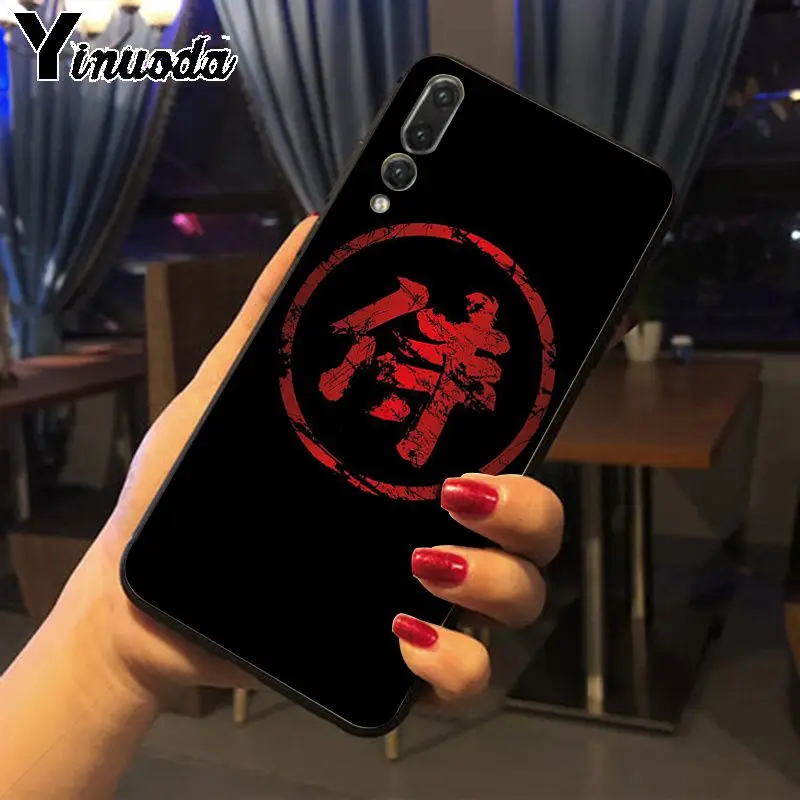 Yinuoda мягкий чехол для телефона с рисунком самурая Ниндзя Для Huawei P20pro mate10lite p9 p10plus