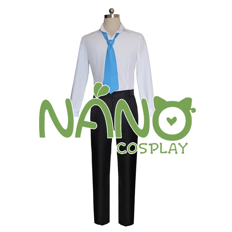 

DANGANRONPA 3 Kohichi Kizakura Cosplay Costume Halloween Uniform Outfit Shirt+Pants+Coat+Tie Custom-made