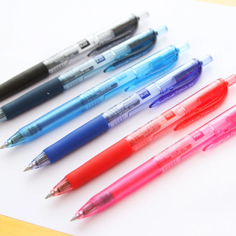 Гелевая ручка UNI Color Japan Студенческая деловая офисная 0 38 мм канцелярские