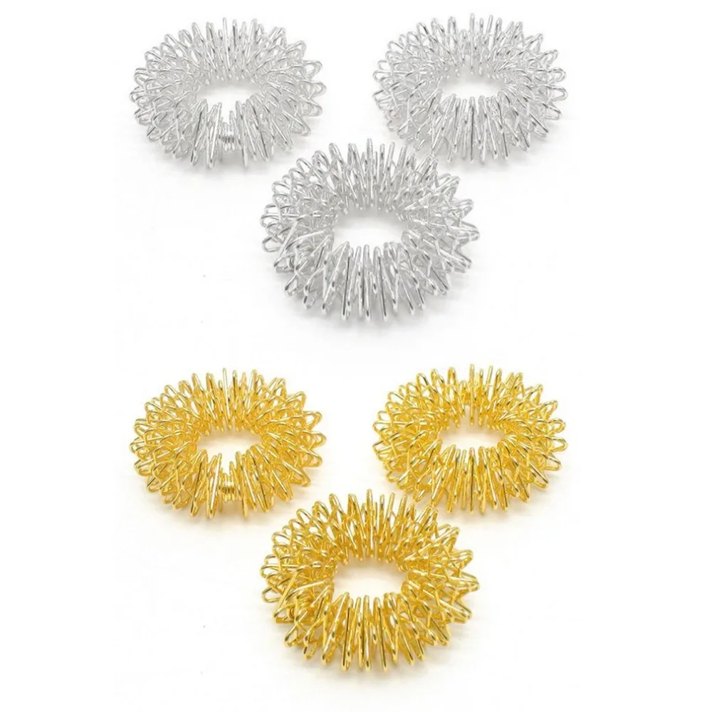 

Кольцо для массажа пальцев, акупунктурное массажное кольцо, медицинский уход, массажер для тела